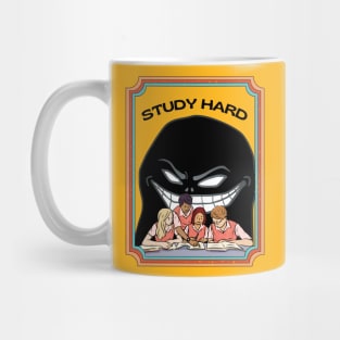 Study Hard retro Mug